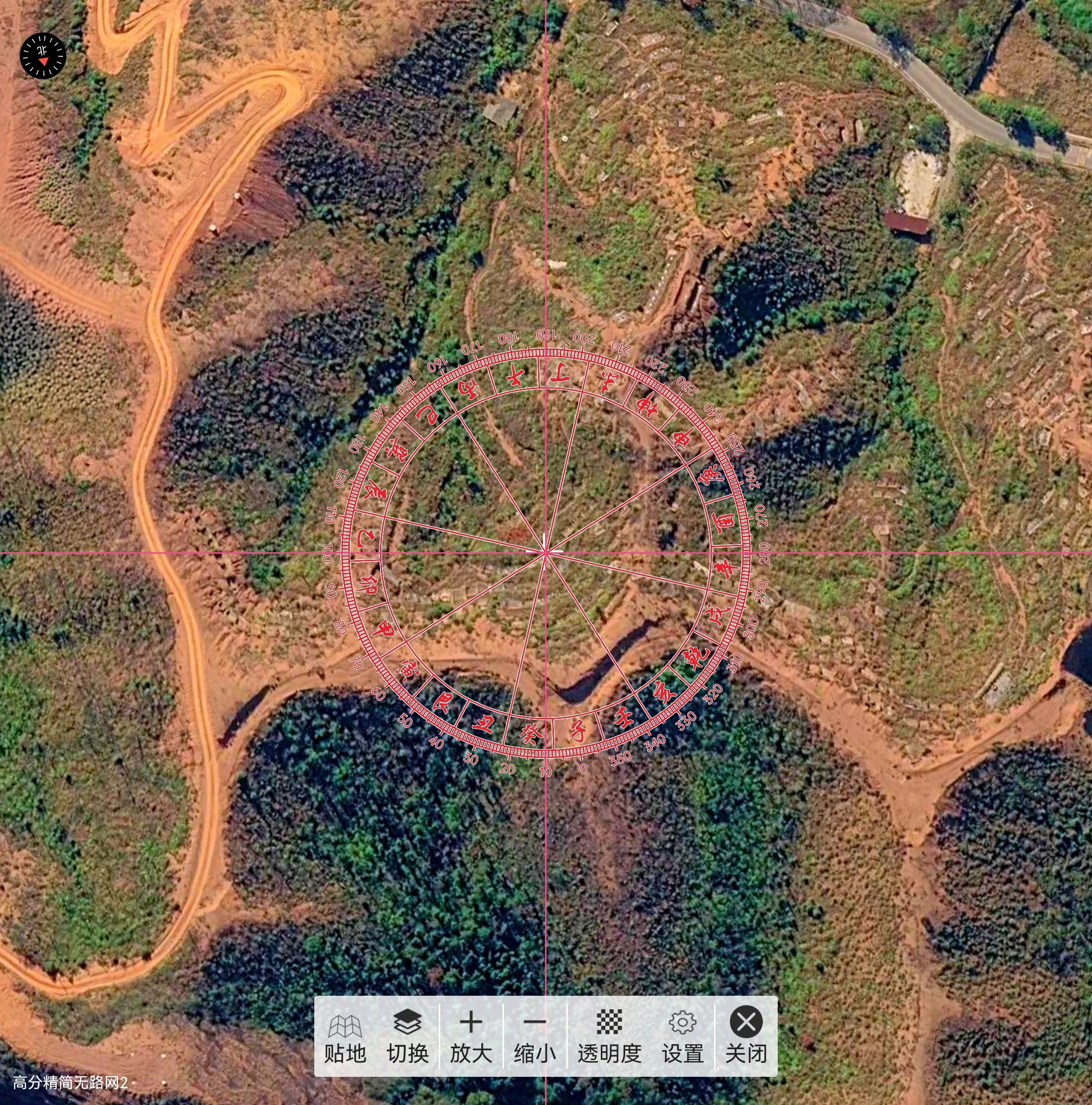 墓地咨询高空卫星地图